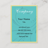 Mode boutique Visitekaartjes (Achterkant)