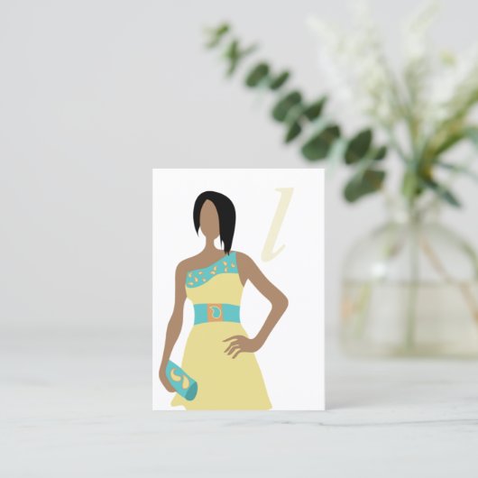 Mode boutique Visitekaartjes (Staand voorkant)