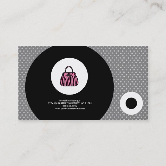 Mode Boutique Visitekaartjes (Voorkant)