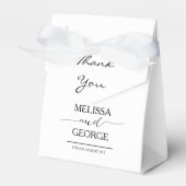 Mode Bride en Groom Bedankdoosjes (Voorkant Zijde)