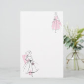 Mode Bride Group Roze kantoorbenodigdheden Briefpapier (Staand voorkant)