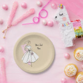 Mode Bride Neutraal bord tekstpapier (Feest)