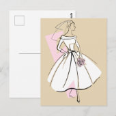 Mode Bride Neutraal briefkaart (Voorkant / Achterkant)