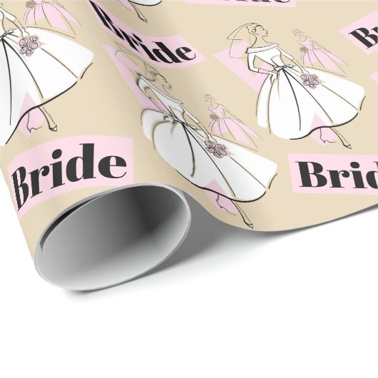 Mode Bride Neutraal Group Bride wrapping papier (Rol Hoek)