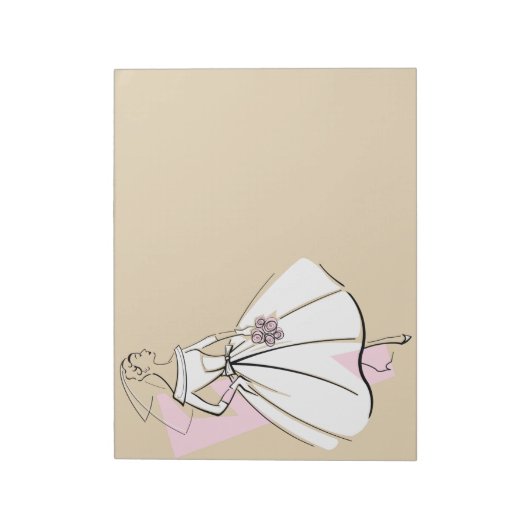 Mode Bride Neutraal notitieblok (Linkerzijde)