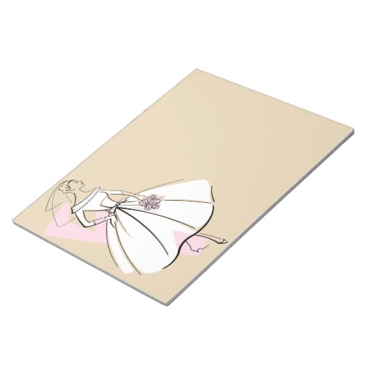 Mode Bride Neutraal notitieblok (Schuin)