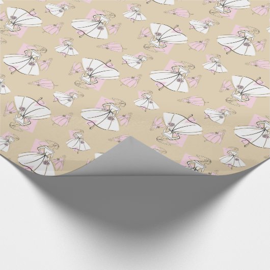 Mode Bride Neutraal papier met meerdere wikkels (Hoek)