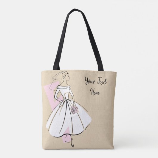 Mode Bride Neutraal tas Tekst (Achterkant)