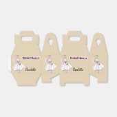 Mode Bride Neutraal Vrijgezellenfeest Naam gade Bedankdoosjes (Uitgevouwen)