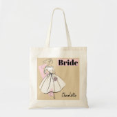 Mode Bride Neutral Bride Name budget tas (Voorkant)