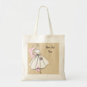Mode Bride Neutral Group Text budget tas (Voorkant)