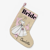 Mode Bride Neutrale Bodemopslag Kleine Kerstsok (Voorkant (Hangend))