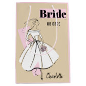 Mode Bride Neutrale Geschenkzak met bride medium r Medium Cadeauzakje (Voorkant)