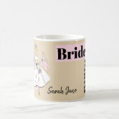 Mode Bride Neutrale Groep Bridesmaid Naam mok (Center)