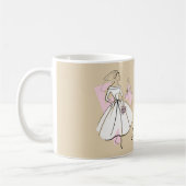 Mode Bride Neutrale Groep Bridesmaid Naam mok (Links)