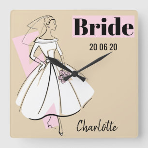 Mode Bride Neutrale klok van de Bride