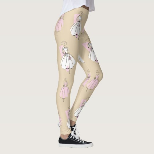Mode Bride Neutrale leggings van de Groep (Rechts)