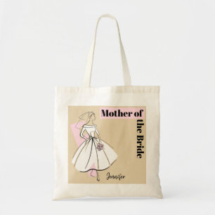 Mode Bride Neutrale Moeder van de Naam Bride Tote Bag