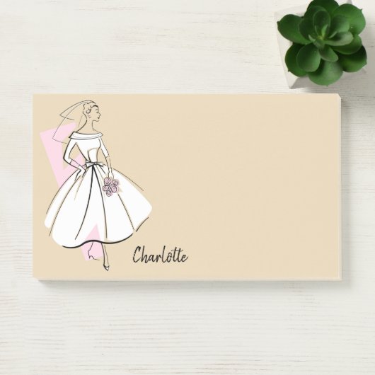 Mode Bride Neutrale Naam post-it nota's Post-it® Notes (Kantoor)