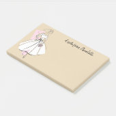 Mode Bride Neutrale Nota's van de Tekst post-it Post-it® Notes (Schuin)