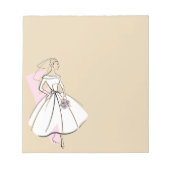 Mode Bride Neutrale notitieblok klein (Voorkant)