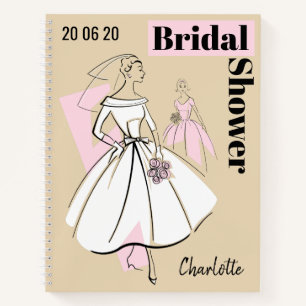Mode Bride Neutrale notitieboek Vrijgezellenfeest