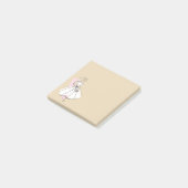 Mode Bride Neutrale notities vierkant Post-it® Notes (Schuin)
