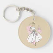 Mode Bride Neutrale sleutelhanger van de Bride- te (Voorkant)
