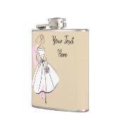 Mode Bride Neutrale Tekstfles Heupfles (Links)