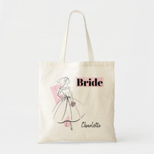 Mode Bride Pink Bride Name budget tas