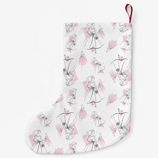 Mode Bride Pink Bride stocker multi-back Kleine Kerstsok (Achterkant)