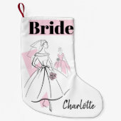 Mode Bride Pink Bride stocker multi-back Kleine Kerstsok (Voorkant)