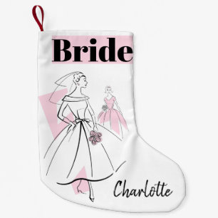 Mode Bride Pink Bride stocker multi-back Kleine Kerstsok