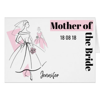 Mode Bride Pink Group Moeder van Bride Date hl