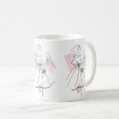 Mode Bride Pink Group mok (Voorkant rechts)