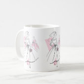 Mode Bride Pink Group mok (Voorkant links)