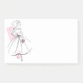Mode Bride Pink post-it noten Post-it® Notes (Voorkant)