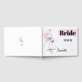 Mode Bride Roze Bride Datum Naam Gastboek Gastenboek (Volledig)