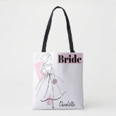 Mode Bride roze bride tas (Voorkant)