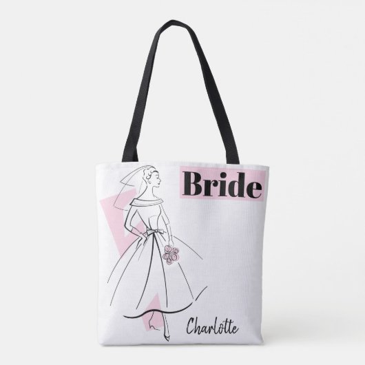 Mode Bride roze bride tas (Achterkant)