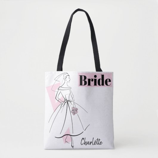 Mode Bride Roze bruin tas roze achterzijde (Voorkant)