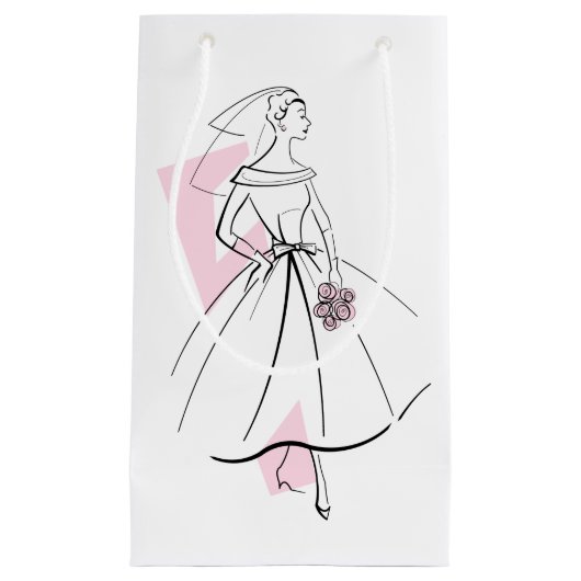 Mode Bride Roze cadeautas klein (Voorkant)