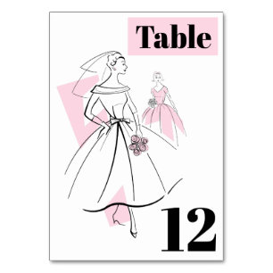 Mode Bride roze de lijstkaart van de Groep Kaart