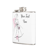 Mode Bride Roze fles Heupfles (Links)