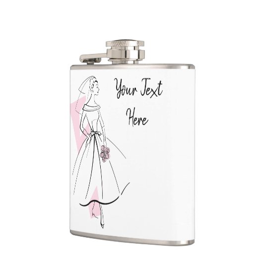 Mode Bride Roze fles Heupfles (Links)