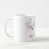 Mode Bride Roze Groep Bridesmaid Naam mok (Links)