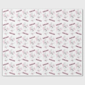 Mode Bride Roze Groep Bridesmaid verpakkingspapier Cadeaupapier (Vlak)