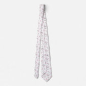 Mode Bride Roze Groep Meervoudig stropdas (Achterkant)