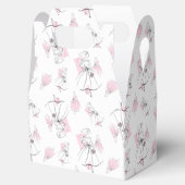 Mode Bride Roze Groep Meervoudige rechtenkabel Bedankdoosjes (Geopend)