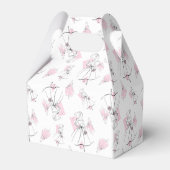 Mode Bride Roze Groep Meervoudige rechtenkabel Bedankdoosjes (Voorkant Zijde)